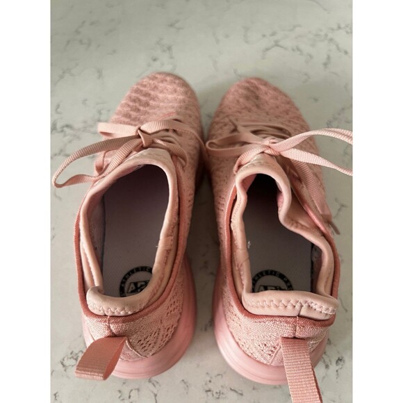 APL TechLoom Phantom running shoe pink blush size 6.5 - Picture 3 of 6
